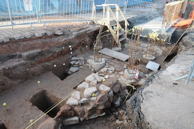 Archaeological remains, Upton upon Severn